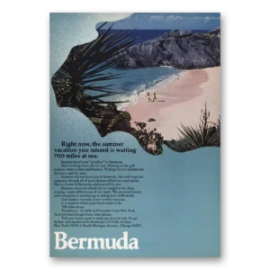 1969 Bermuda Print Ad | Vacation You Missed