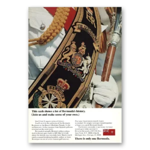 1969 Bermuda Print Ad | Sash Shows