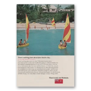 1969 Bermuda Print Ad | John Smiths Bay