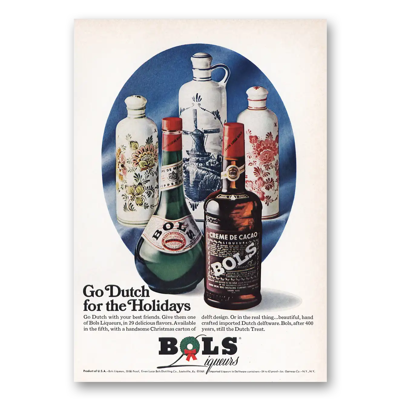 1969 Bols Liqueurs Print Ad | Go Dutch