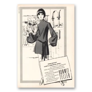 1969 Bonwit Teller Print Ad | Medieval Spell