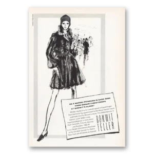 1969 Bonwit Teller Print Ad | Nordic Princess