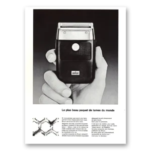 1969 Braun Print Ad | Le Plus Beau