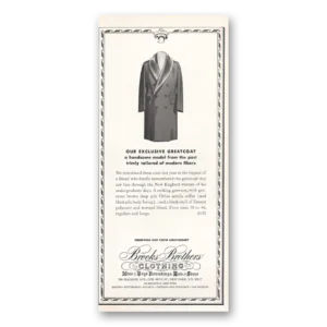 1969 Brooks Brothers Print Ad | Exclusive Greatcoat