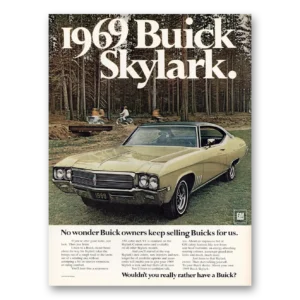 1969 Buick Skylark Print Ad | Keep Selling