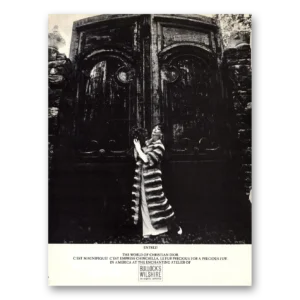 1969 Christian Dior Print Ad | Entrez World