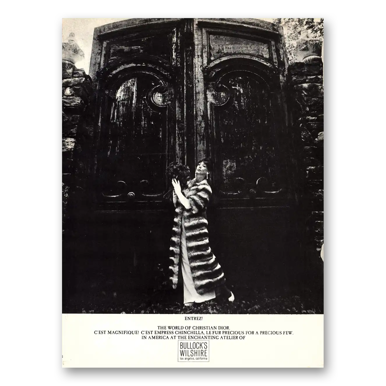 1969 Christian Dior Print Ad | Entrez World