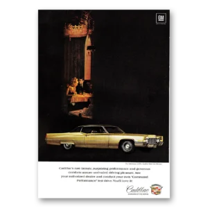 1969 Cadillac DeVille Print Ad | Rare Beauty