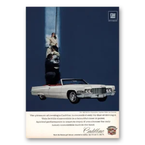 1969 Cadillac Print Ad | Pleasure Owning