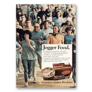 1969 Carnation Instant Breakfast Print Ad | Jogger Food