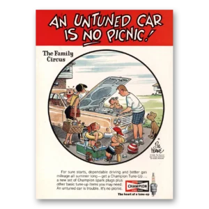 1969 Champion Spark Plugs Print Ad | Untuned Car