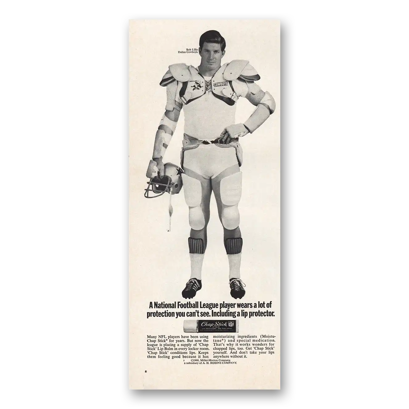 1969 Chap Stick Print Ad | Chap Stick