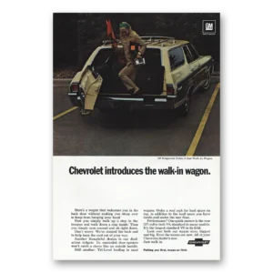 1968 Chevrolet Kingswood Station Wagon Print Ad | Walk In