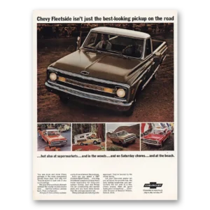 1969 Chevrolet Fleetside Print Ad | Best Looking