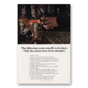 1969 Chivas Regal Print Ad | Following Events