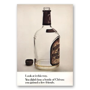 1969 Chivas Regal Print Ad | Look At It This Way