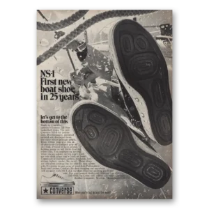 1969 Converse Shoes Print Ad | Ns1 Boat Shoe