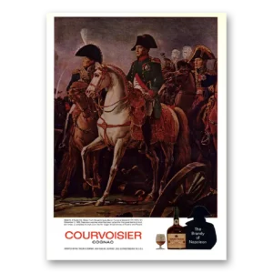 1969 Courvoisier Print Ad | Bataille Austerlitz