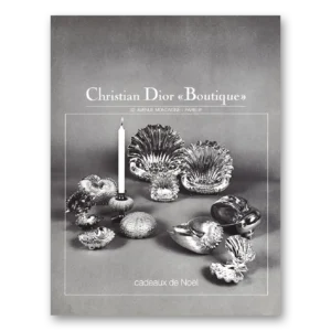 1969 Christian Dior Jewelry Print Ad | Boutique Cadeaux