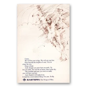 1969 Eastern Airlines Print Ad | We Will Be Your Wings