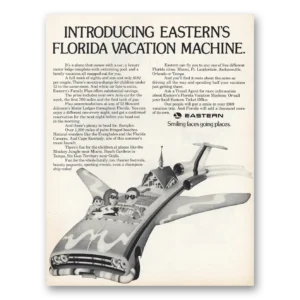 1969 Eastern Airlines Print Ad | Vacation Machine