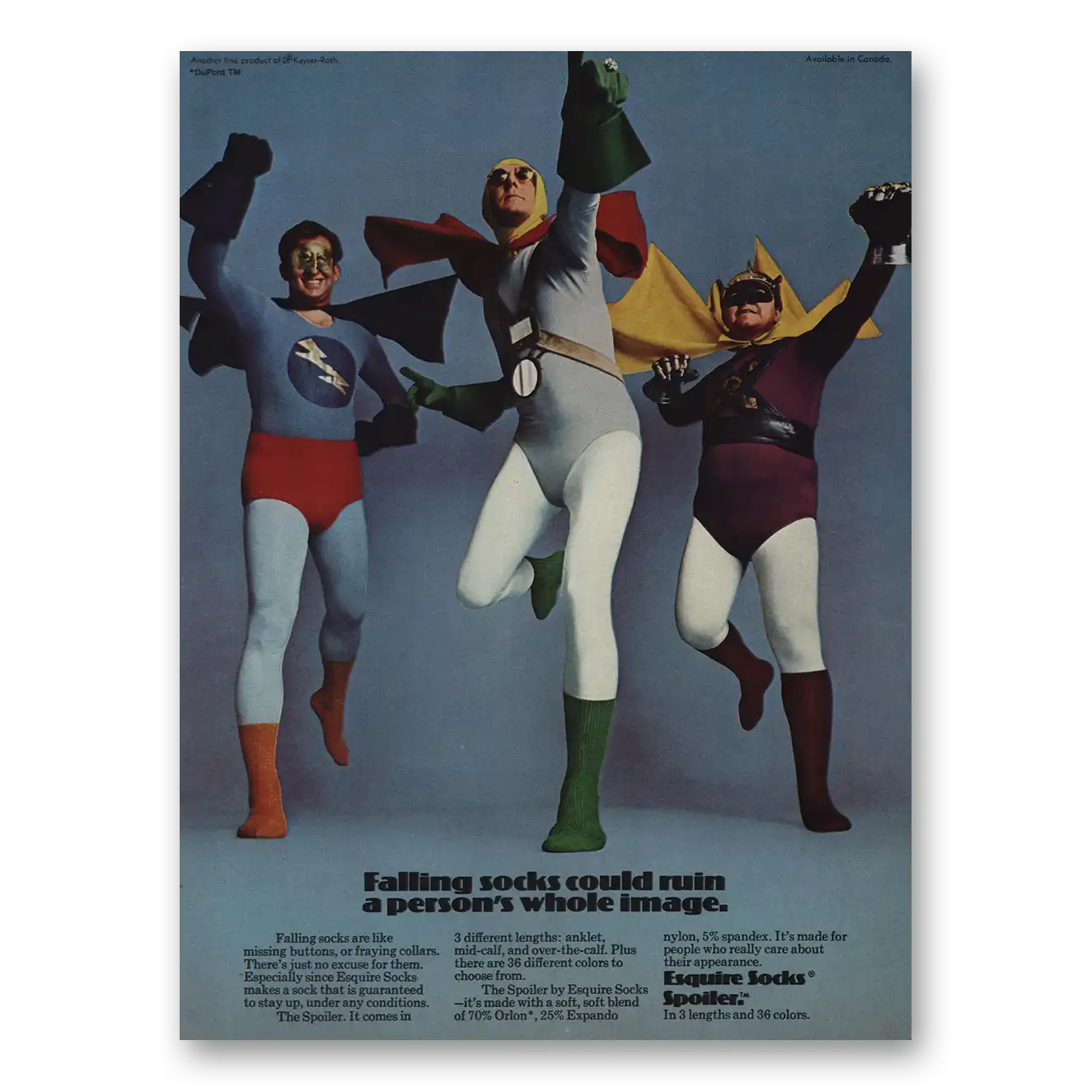1969 Esquire Socks Print Ad | Whole Image