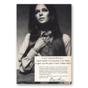 1969 Estee Lauder Print Ad | Color Sticks
