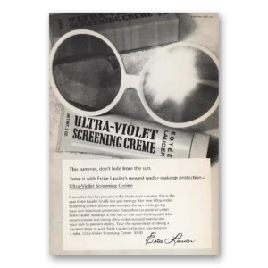 1969 Estee Lauder Print Ad | Ultra Violet