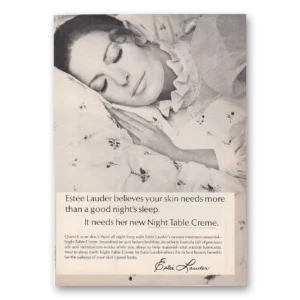 1969 Estee Lauder Print Ad | Good Nights