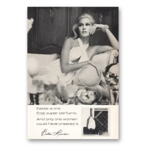 1969 Estee Lauder Print Ad | Super Perfume