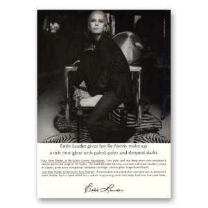 1969 Estee Lauder Print Ad | Rich New Glow