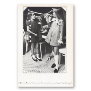 1969 Florence Eiseman Print Ad | Children Nicer