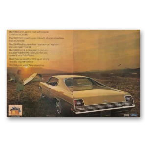 1969 Ford Print Ad | Hugs Road