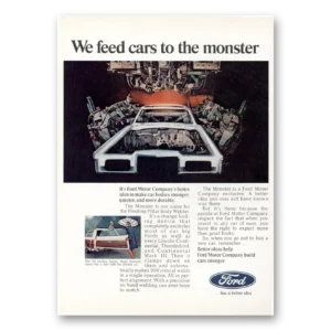 1969 Ford Print Ad | Feed Cars