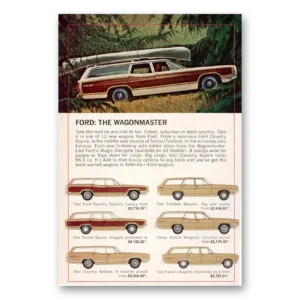 1969 Ford Wagons Print Ad | Wagonmaster