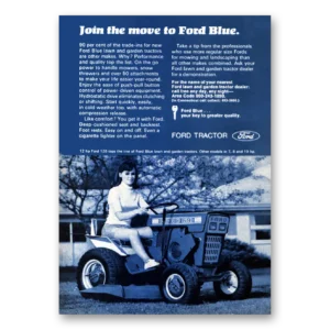 1969 Ford Tractors Print Ad | Join Move