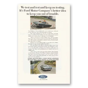 1968 Ford Print Ad | We Test