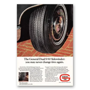 1969 General Tire Print Ad | Sidewinder