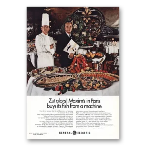 1969 General Electric Print Ad | Zut Alors