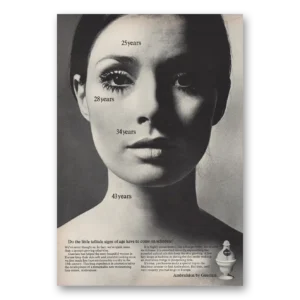 1969 Ambrulsion Lotion Print Ad | Telltale Signs Of Age