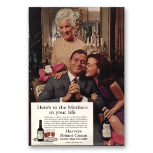 1969 Harveys Bristol Cream Print Ad | Mothers In Your Life