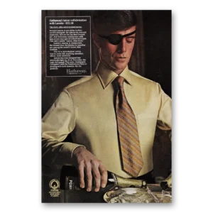1969 Hathaway Print Ad | Collaboration