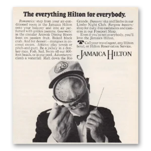 1969 Jamaica Hilton Print Ad | Everything Hilton