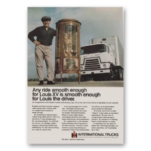 1969 International Trucks Print Ad | Louis Xv
