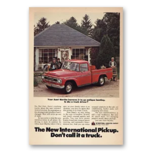 1969 International Trucks Print Ad | Your Aunt Martha