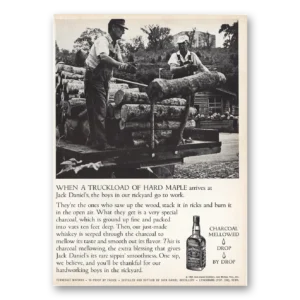 1969 Jack Daniels Print Ad | Hard Maple