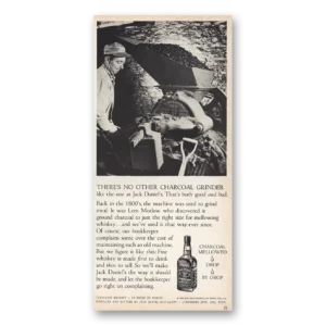 1969 Jack Daniels Print Ad | Charcoal Grinder