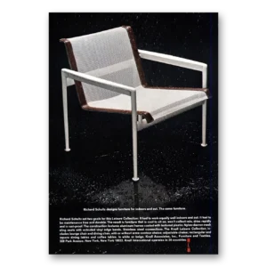 1969 Knoll Print Ad | Richard Schultz