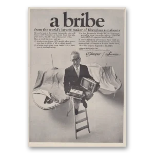 1969 Larson Boats Print Ad | Bribe