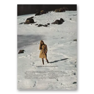 1969 London Fog Print Ad | Casablanca